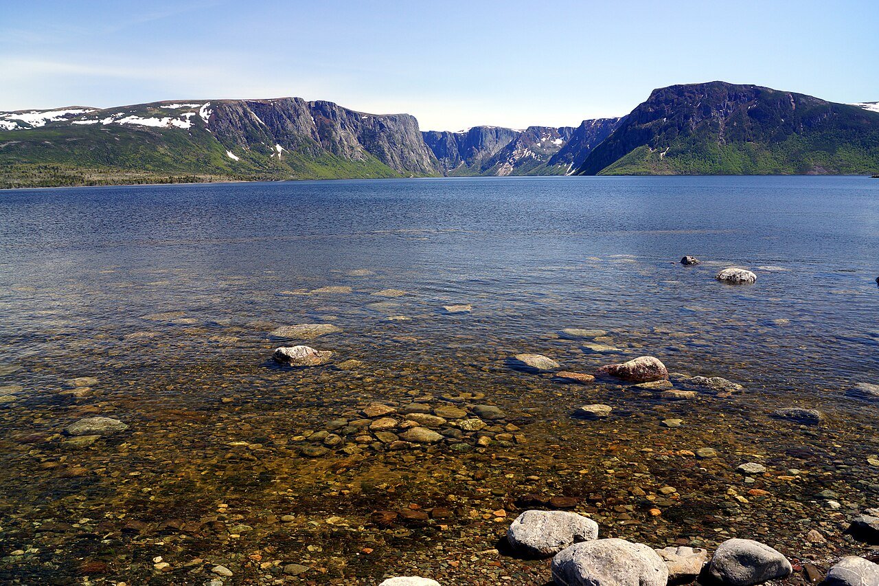 Western Brook Pond in Gros Morne